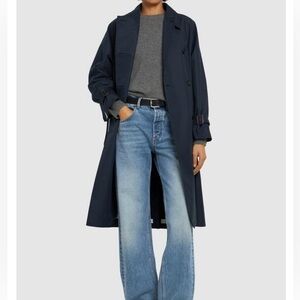 MaxMara Weekend Dark Black Trench Coat